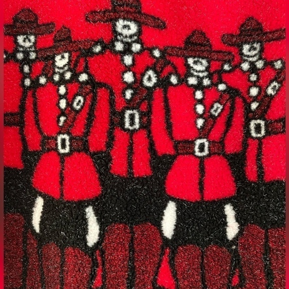 Marc Tetro Fleece Vest Canadian Mounties Vintage size S-M - Picture 9 of 10
